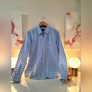 Men's Plaid Button Up Shirt